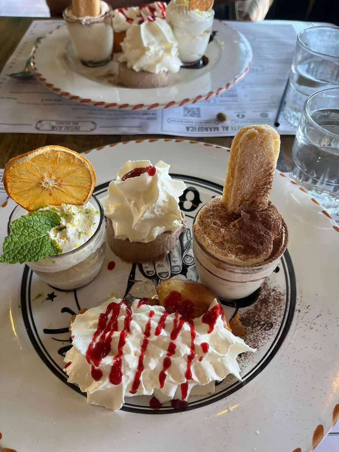 Café gourmand et pâtisseries italiennes
